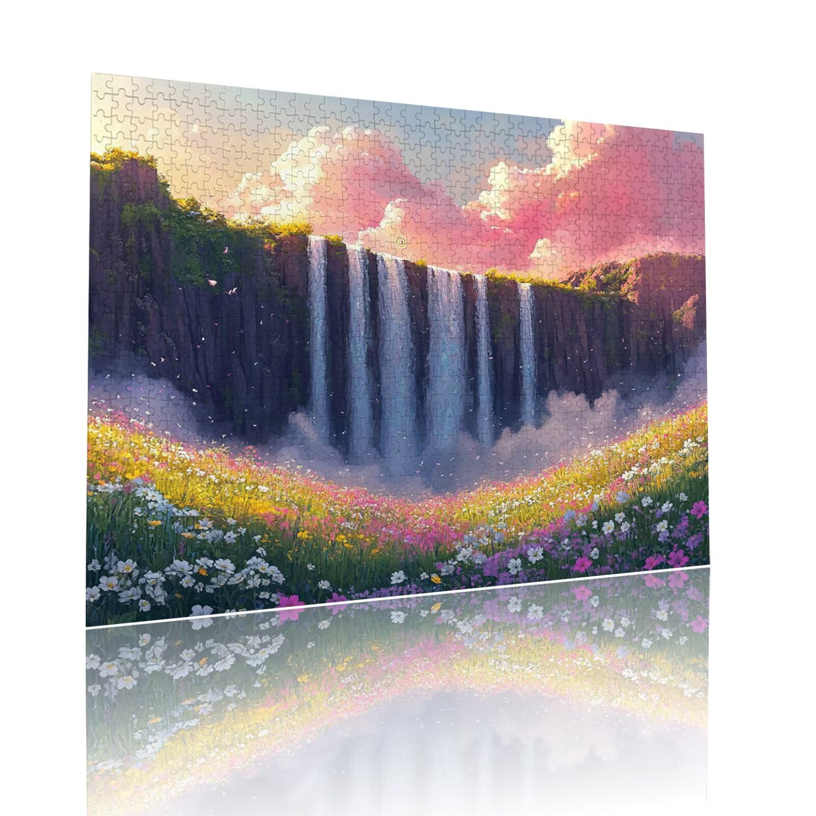 Puzzle Erwachsene 2000 Teile Fallen Blume Educa Jigsaw für Kinder ab 8 Jahren Mädchen Jungen, Erwachsene Impossible Klassische Puzzles Schwer, Anspruchsvoll Spielspaß, Als Geschenke 70x99cm t-852