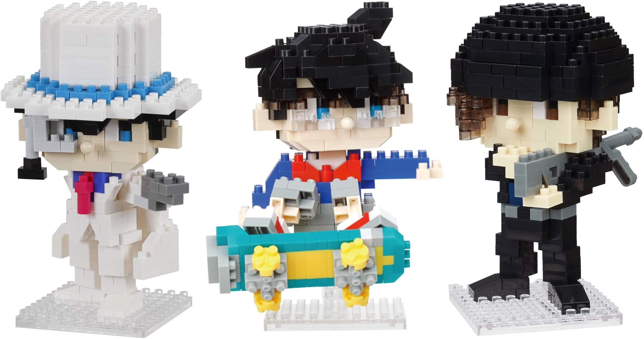 Amazon.co.jp: 【3点セット】 ナノブロック nanoblock キャラナノ 怪盗