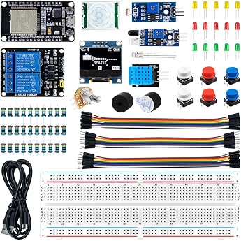 LAFVIN Basic Starter Kit for ESP32 ESP-WROOM-32 WiFi IOT Development Board with Tutorial Compatible with Arduino IDE