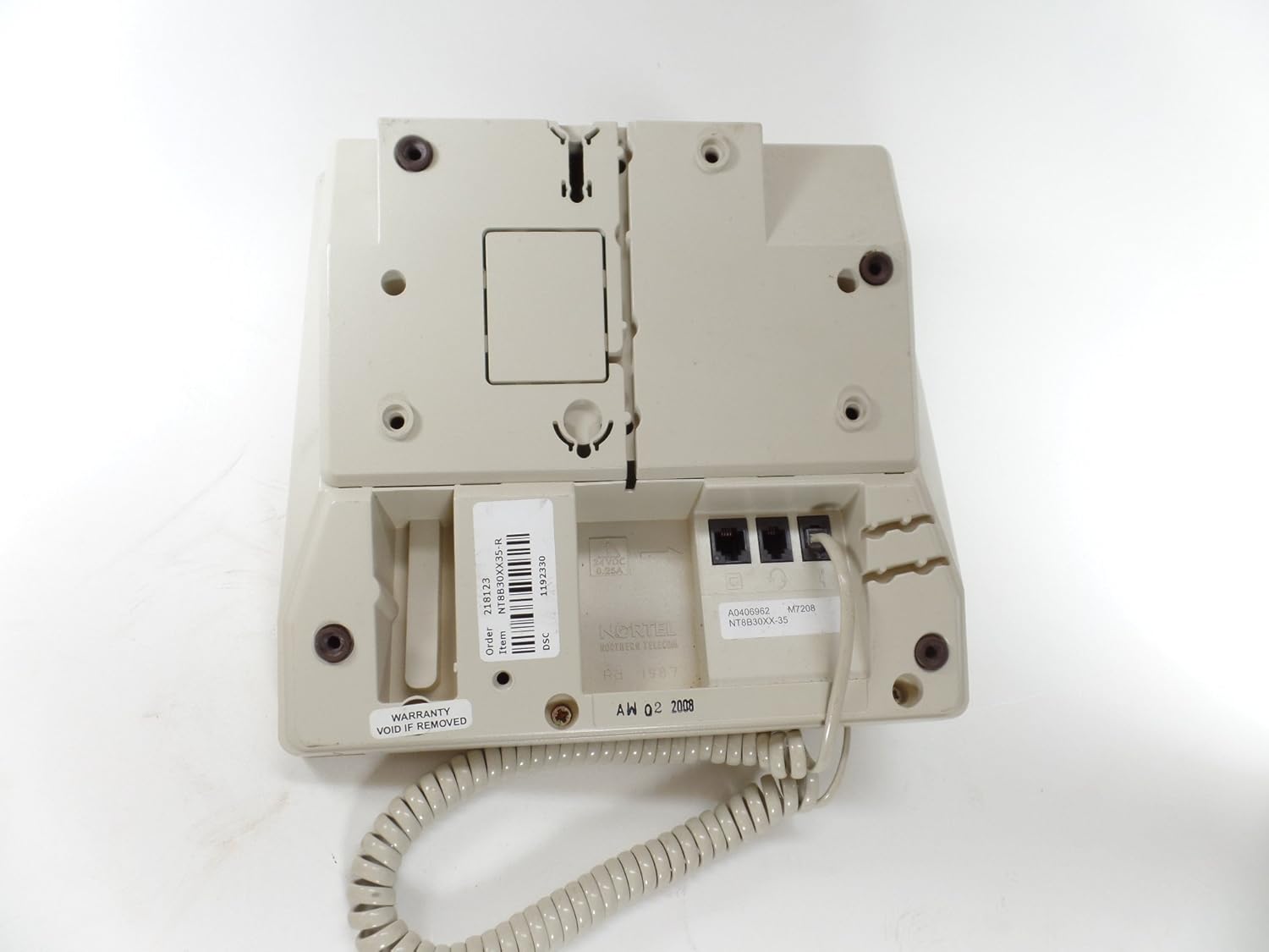 Nortel M7208 Telephone Ash