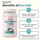 Gutbasket Sea Salt Crystals - Non-Iodized, Unrefined, Hand Graded, Rich in Trace Minerals | Ideal for Cooking, Pickling, and Fermentation | Natural Salt (900g) gallery image