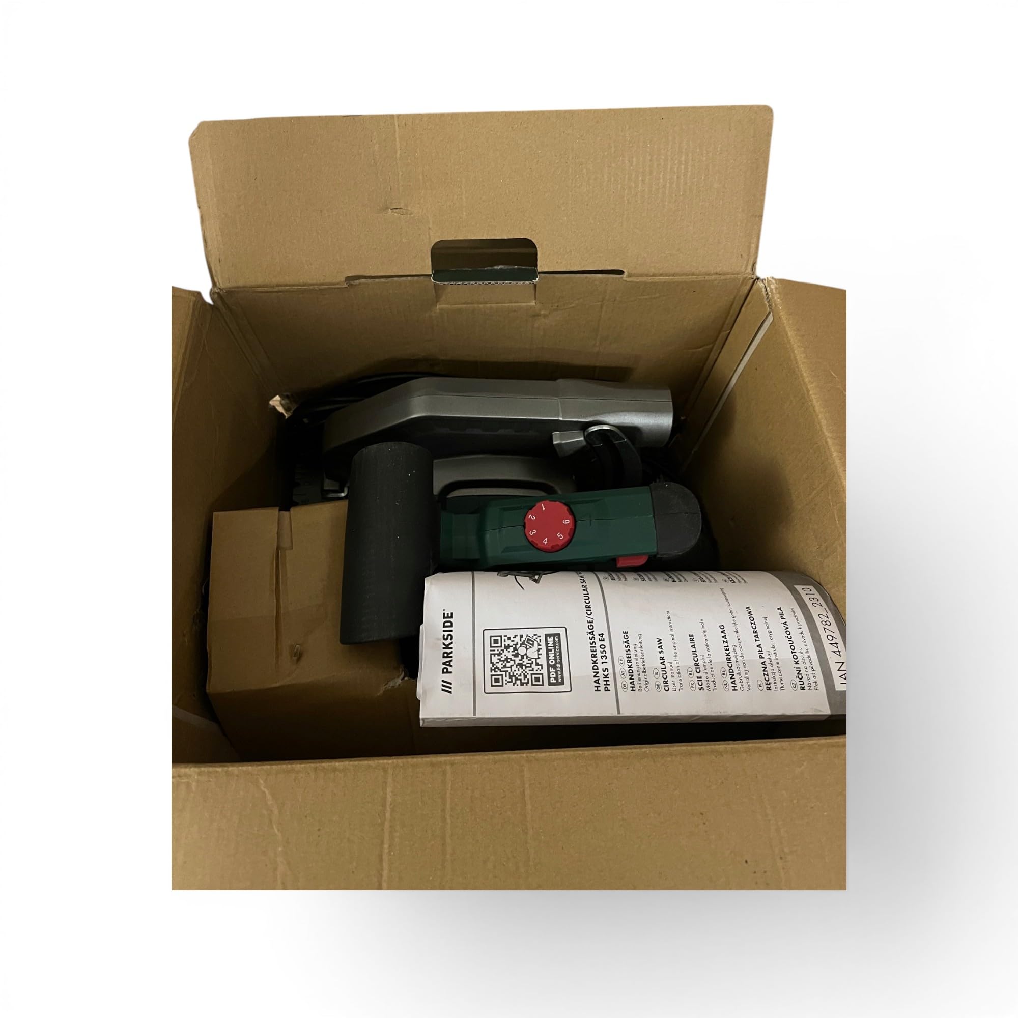 Parkside PHKS 1350 E4 - Sega circolare a mano (1350 W, 230 V)