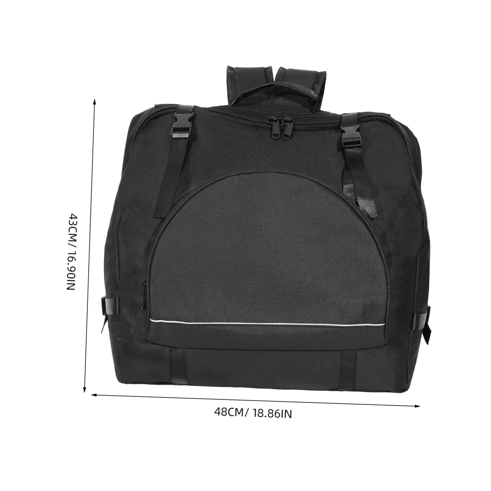 BESPORTBLE Accordion Storage Backpack Thicken Shockproof Musical Instrument Holder with Straps Capacity Design for Easy Carrying to Concerts Schools and