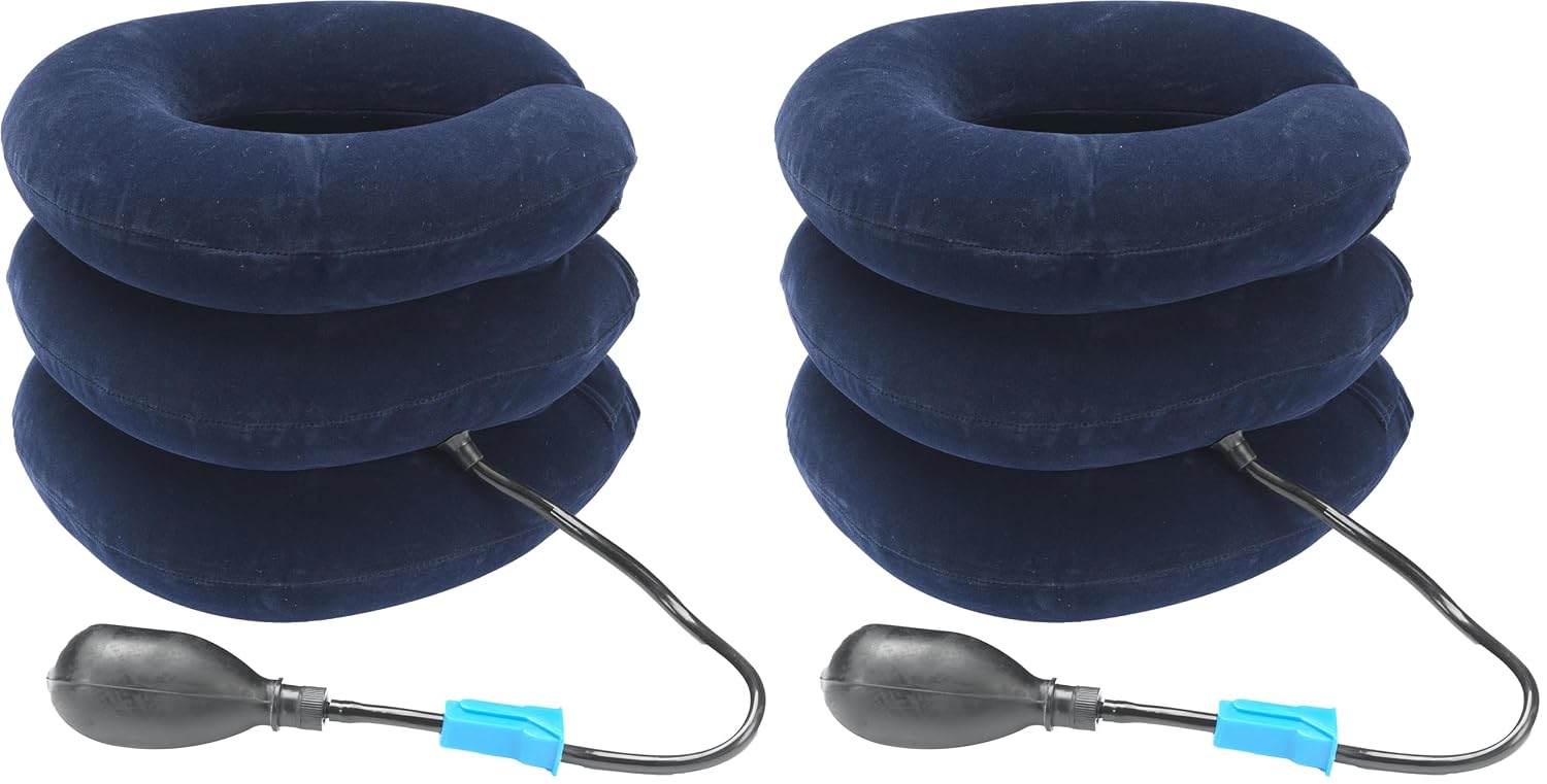 OTC Cervical Traction Unit, Head Neck Spine, Inflatable, Select Series (Pack of 2)
