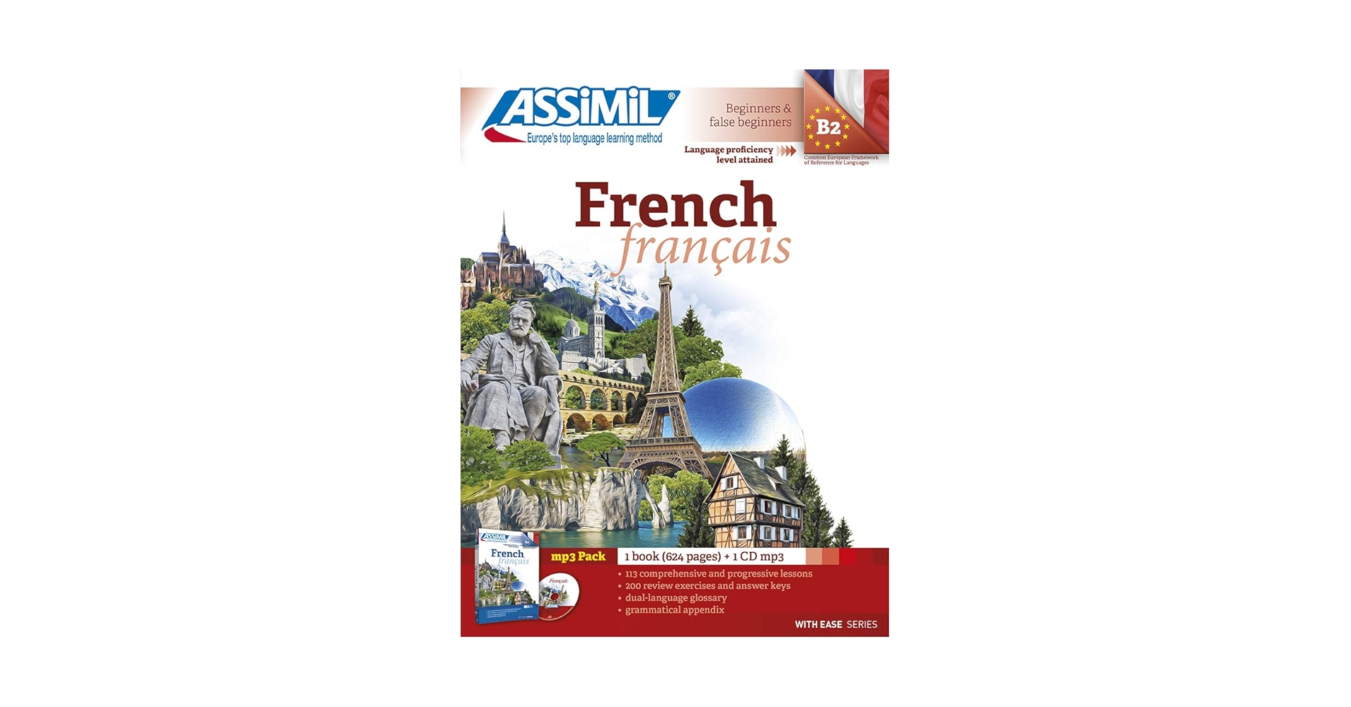 Amazon.com: Assimil French Pack [ Book+1 CD PM3 ] French for