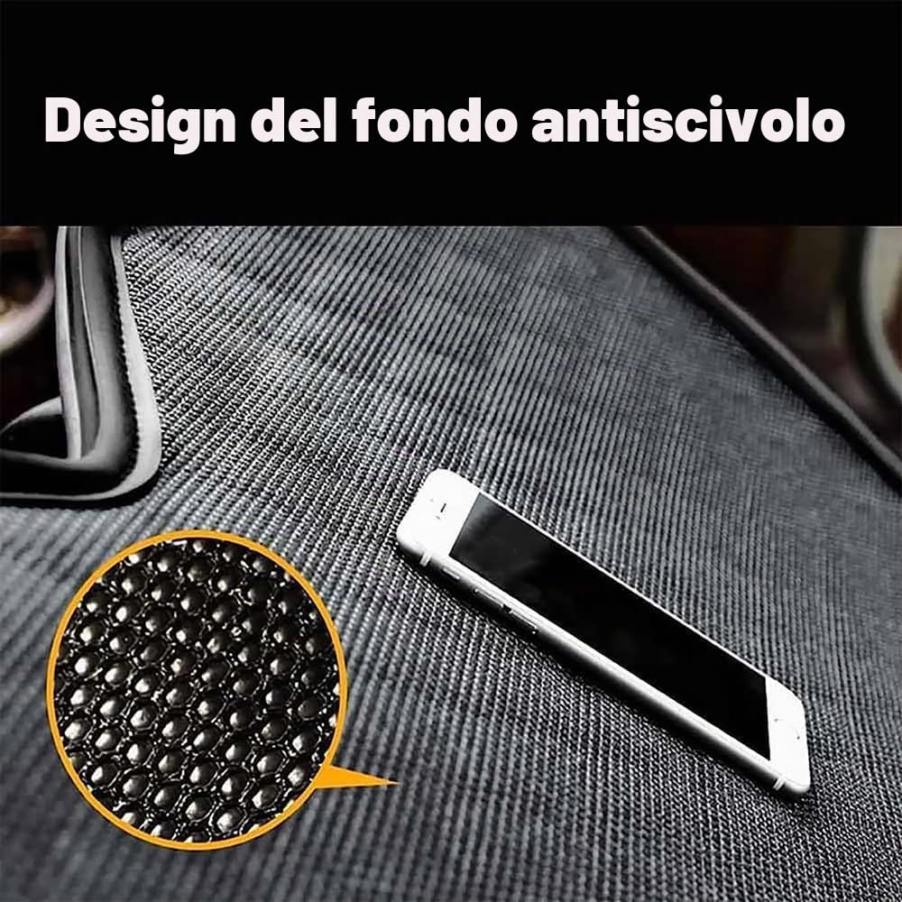 Auto Baule Tappeto, per Audi Q3 Sportback 2020-2024 Vasca Bagagliaio Proteggi Baule Protezione Bagagliaio Antiscivolo AntiGraffio Accessori,A