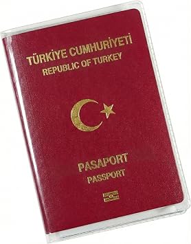 Spelt PVC Transparent Passport Coating Protection Case Transparent