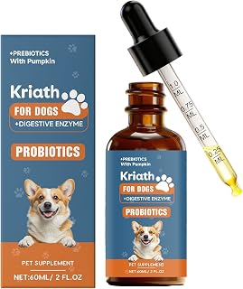 Prebiotic for Dogs Liquid – Dog Probiotics & Prebiotics for Digestive Support – Dog Probiotic Supplements & Vitamins for Dogs
