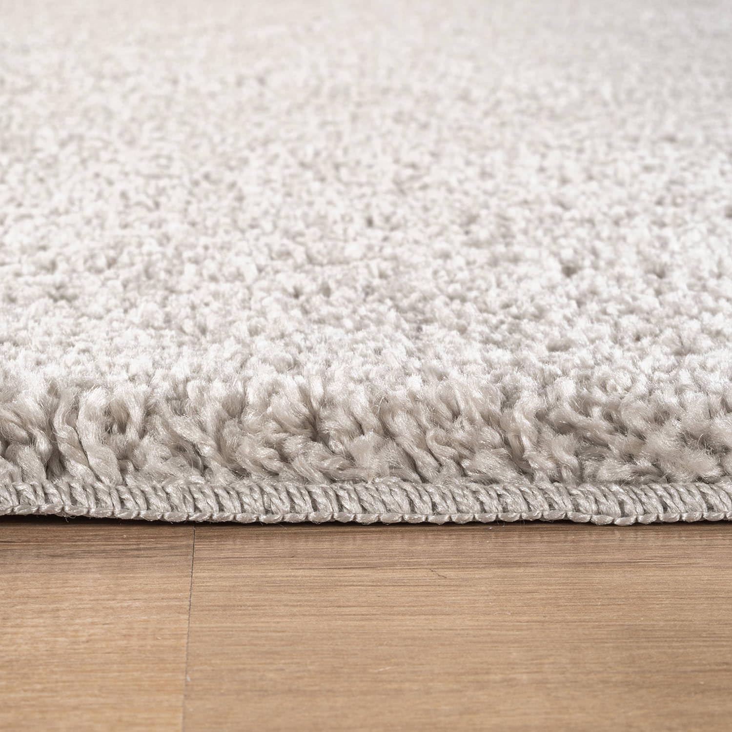 Luul Home Non Slip Solid Area Rug Gray 8x10 Rubber Back Soft Rugs for Living Room Kitchen Bedroom and Hallway Stain Resistant Washable Easy Cleaning Non Shedding Carpet Gray 8 x 10