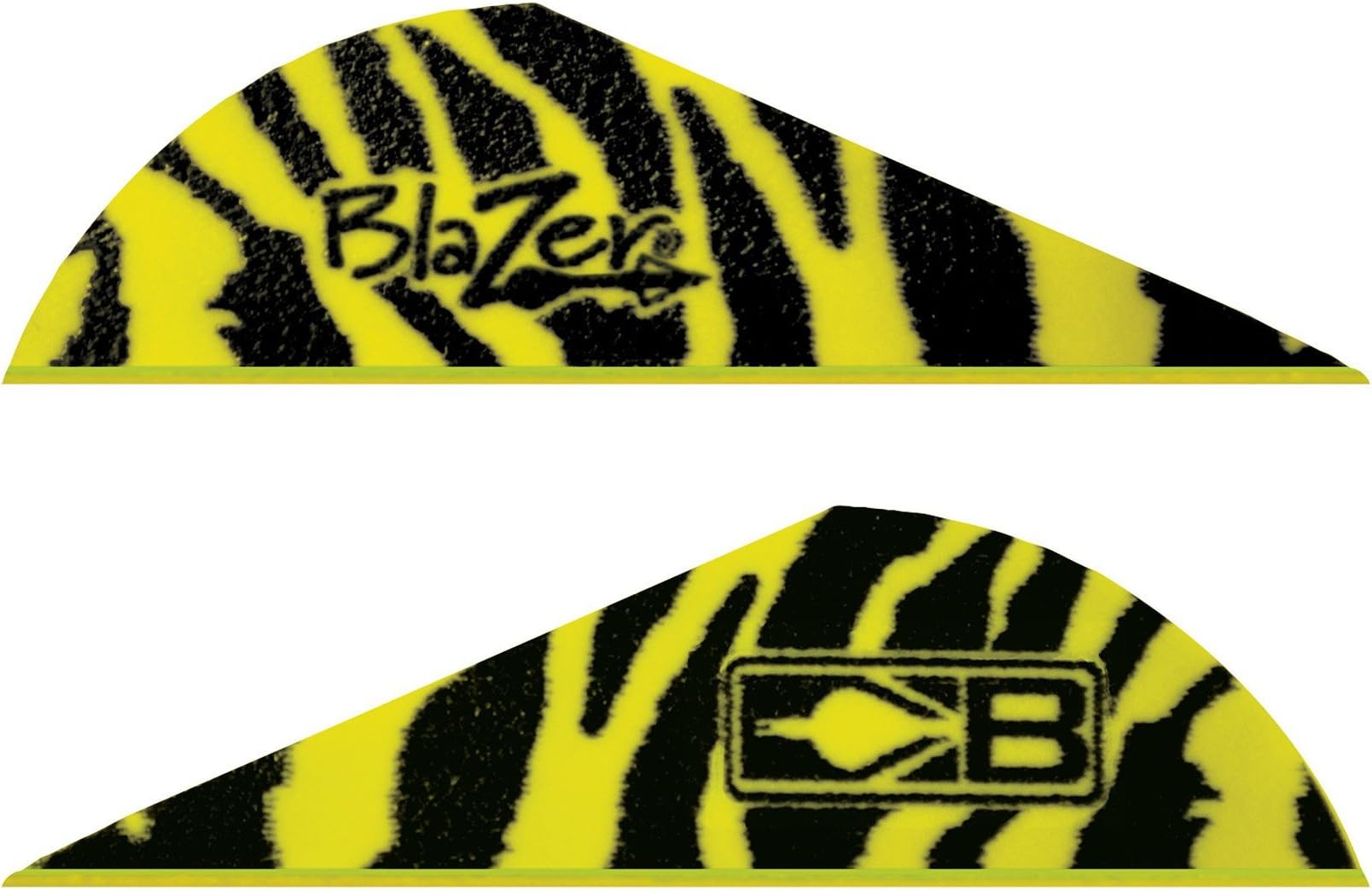 BohningBlazer Tiger Archery Vane (100-Pack), Yellow