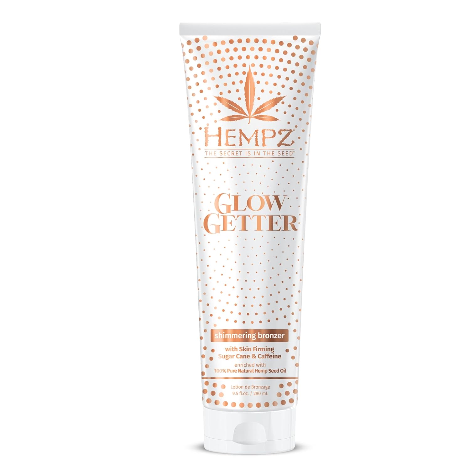 Hempz® Glow Getter Shimmering Bronzer Lotion - 9.5 oz.