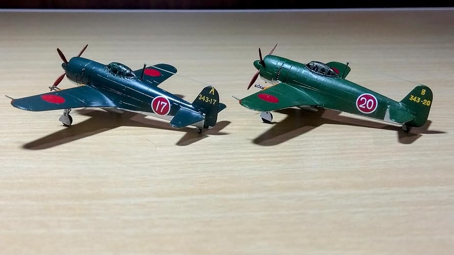 Amazon | プラッツ 1/144 日本海軍 局地戦闘機 紫電改 (後期型) 第343