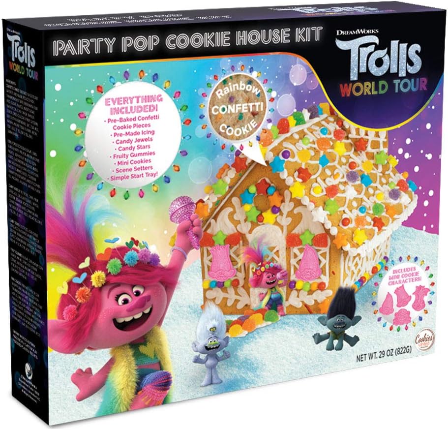Trolls Gingerbread House Kit