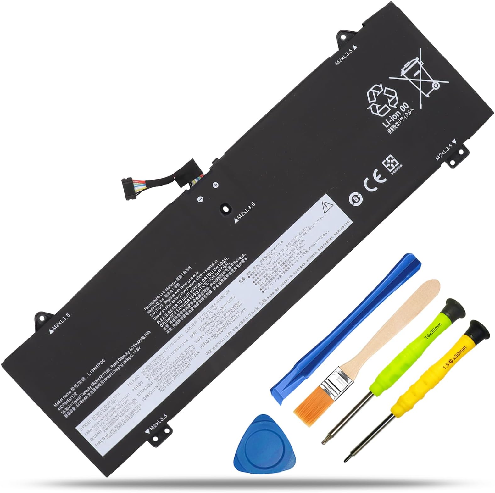 KXRSII L19M4PDC L19C4PDC Laptop Batterie Pour Lenovo Ideapad