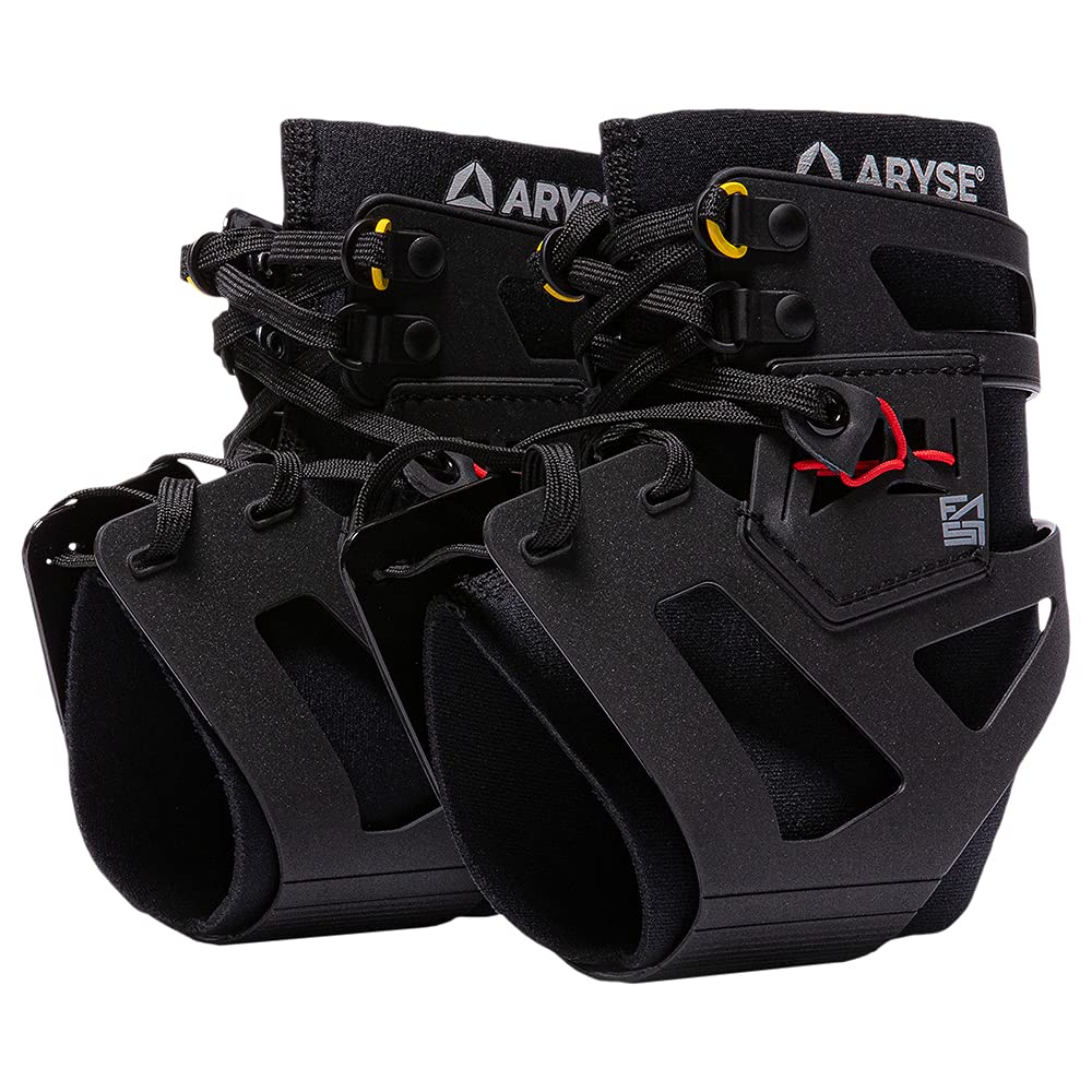 ARYSE - IFAST - Pair of Ankle Stabilizers, Black, Medium, Pair : Health & Household