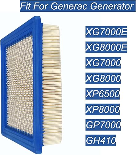 Miniatura 4 de Arpisziv Filtro de aire 073111S de repuesto para motores Ge-nerac GH410 XG7000E XG8000E XG7000 XG8000 XP6500 XP8000 GP7000