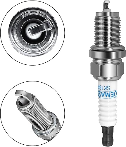 Miniatura 6 de OEMASSIVE Bujía iridio 90919-01240 para Toyota SK16R11, 4 bujías aptas para 4Runner RN10 VZN13 KZN18 VZN18 2.7L3.4L 1905-2002, para Honda Civic VII