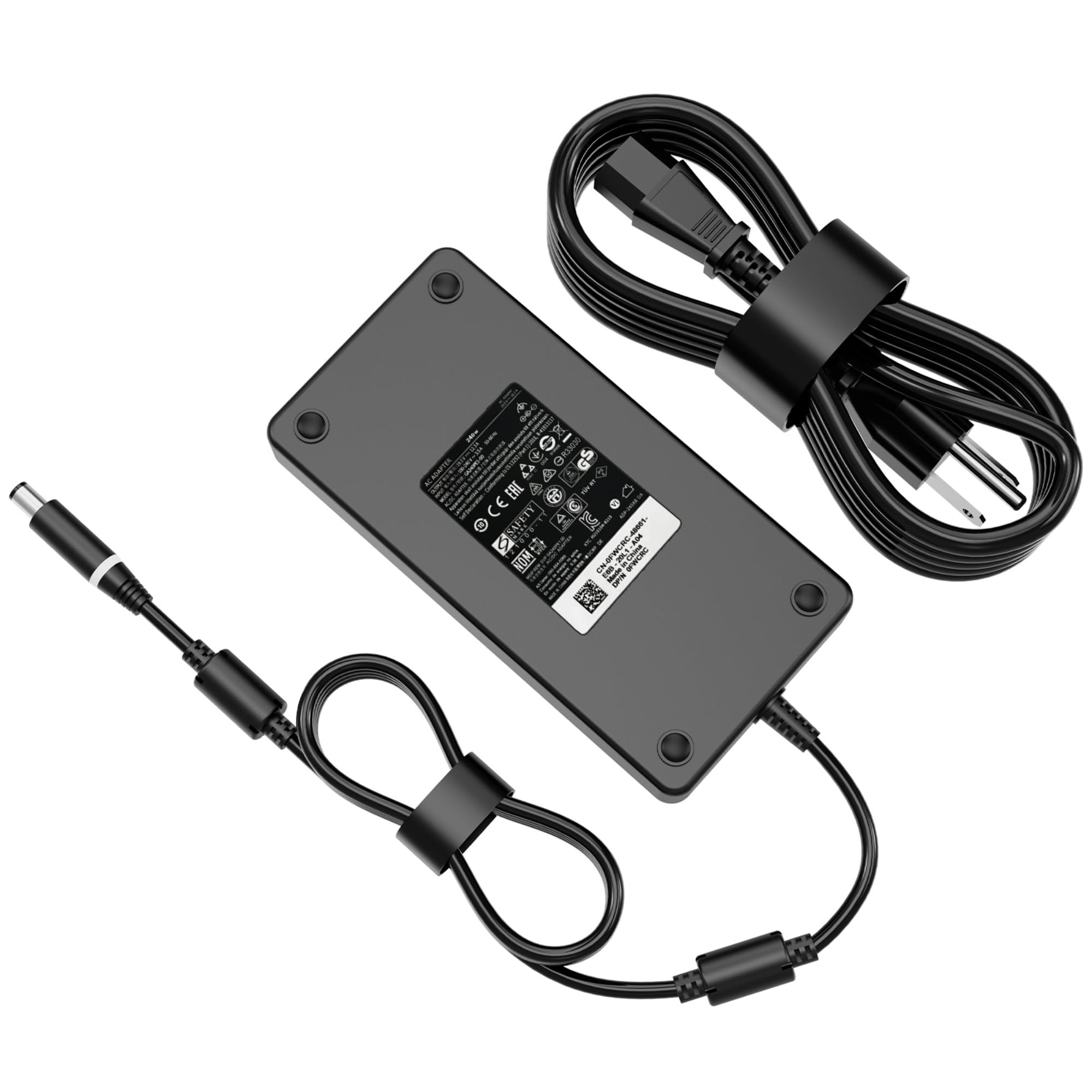 240W Laptop Charger For Dell Alienware & Precision Series - Compatible Power Adapter