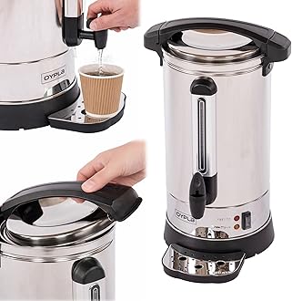 Oypla Electrical 8L Catering Hot Water Boiler Tea Urn Coffee