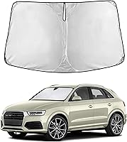 Vista 316 de EcoNour Parasol para parabrisas de camiones con bolsillo de almacenamiento Parasol reflectante de material 240T para protección contra rayos UV