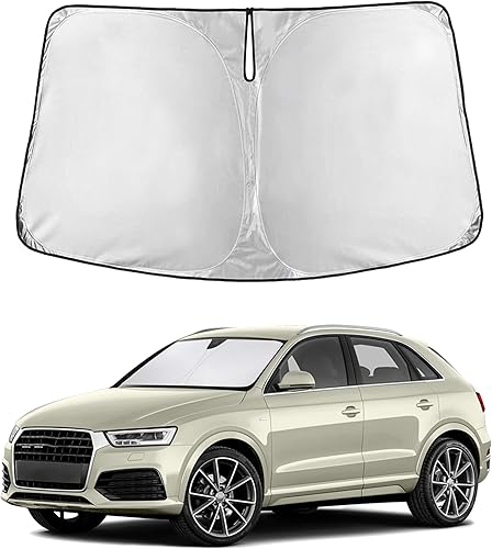 Miniatura 268 de EcoNour Parasol para parabrisas Rivian R1S / R1T 2022-2024 2025 2026, visera solar para parabrisas delantero y ventana, bloqueador de calor UV