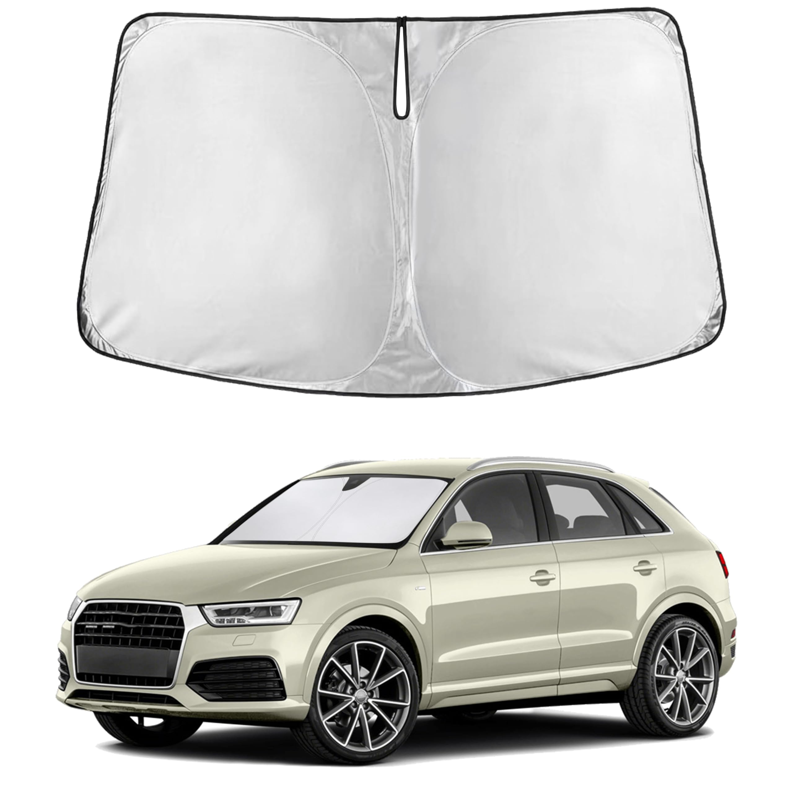 Photo 1 of EcoNour Windshield Sunshade for Audi Q5 (2018-2026)