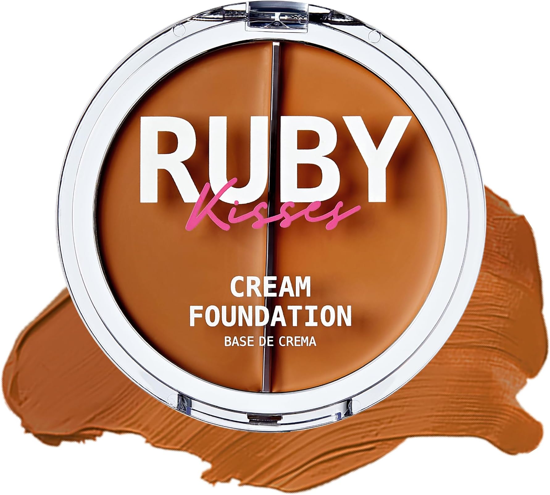 Ruby Kisses 3D Face Creator Cream Foundation & Concealer, 12 Hours Long Lasting, Medium to Full Coverage, Non-Greasy, Ideal for Makeup & Contour Palette (Level 9)