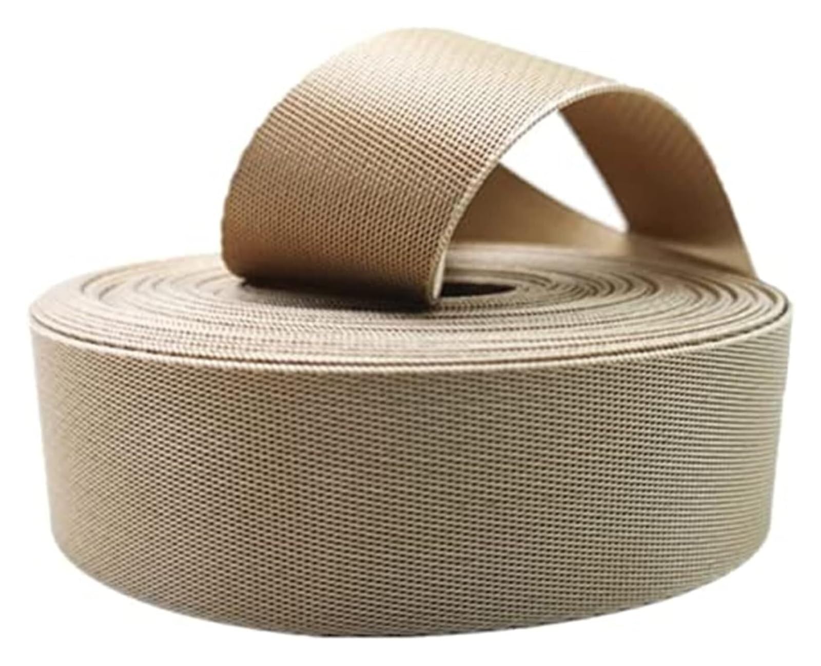 Sangles de sac à dos en toile kaki 38 mm avec ruban de rembourrage pour harnais