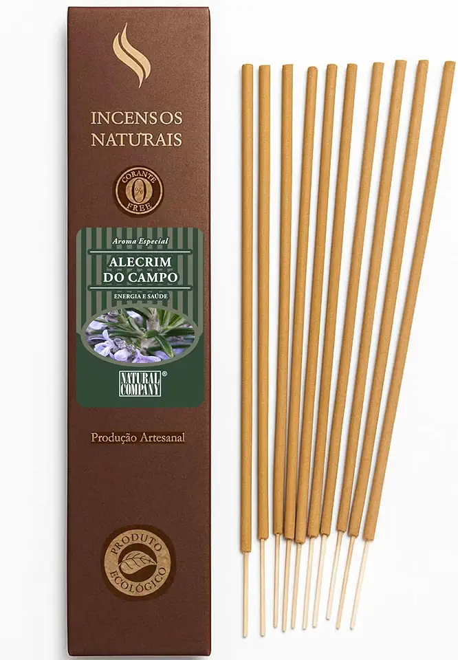 Incenso Natural - Alecrim do Campo - Energia e Saúde