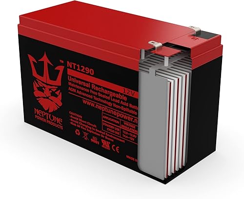 Miniatura 6 de Batería de actualización comercial de marca para Wildgame Innovations tm. 12 voltios 9.5ah eDRENALINE batería recargable estilo pestaña, 15% más