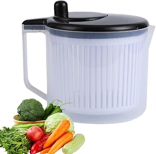 Salladsslunga Dehydratorskål Och Korg För , Krispiga, Rena Råvaror | - Och Avrinnare För Sallad, Grönsaker, smatssil För Matlagning Mat Grönsaker Lök Frukt Hackare Dumplingsfyllning Filter