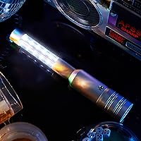 Vista 7 de Lewtemi 4 piezas de luces de botella para niña, luces estroboscópicas de servicio de botella de batón, recargables, champán, bengalas de mano