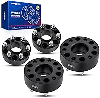 Vista 190 de KAX Espaciadores de rueda 4x4, adaptadores de espaciadores de rueda de 1" con pernos de 1/2" x20, diámetro del cubo de 59 mm, 2 piezas para Xpress