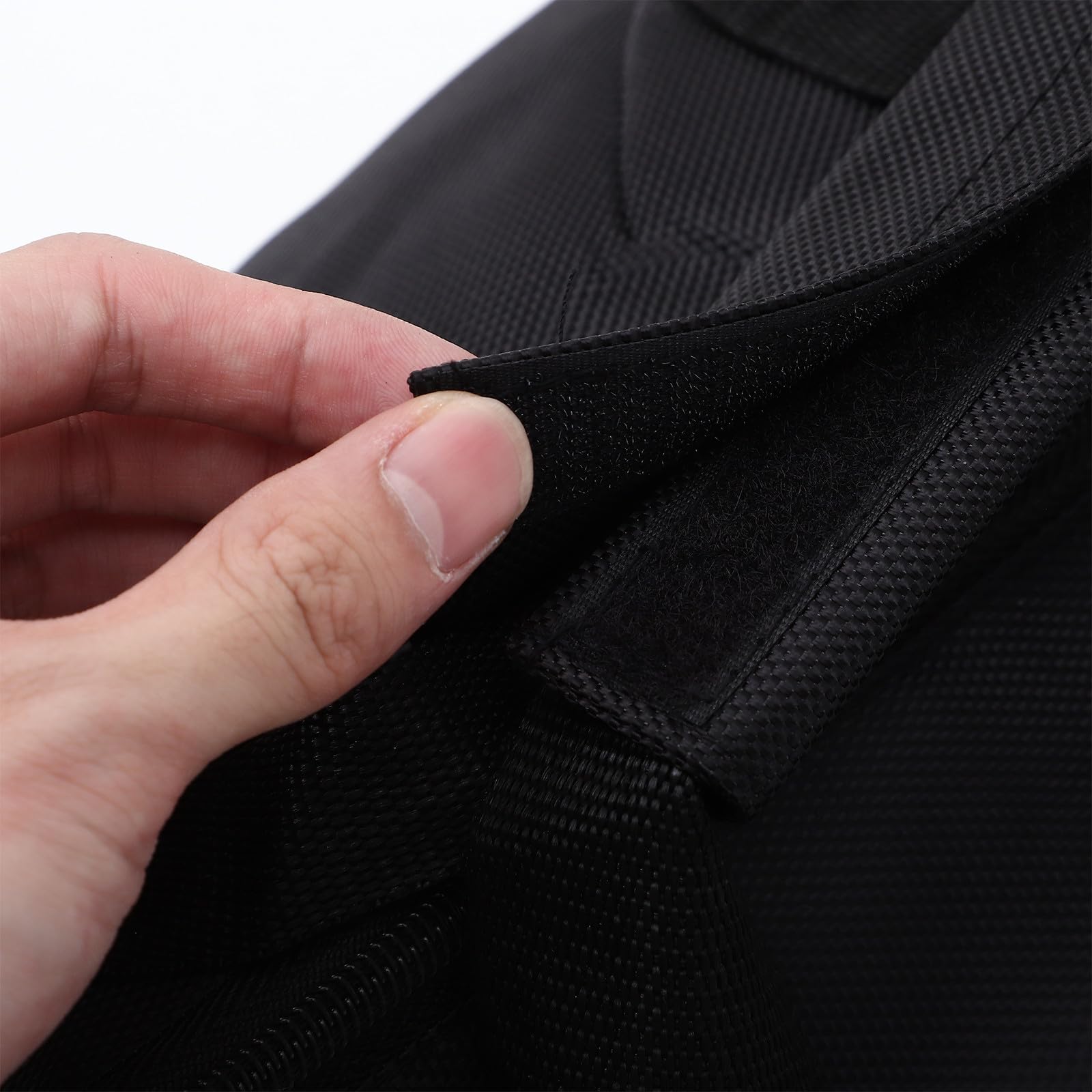 Borsa per Trasporto Treppiede e Stativi per Luci Oxford e Nylon Chiusura a Zip Versatile per Fotografia e Campeggio Nera