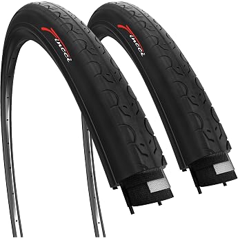 Bicycle Tyres 26 Inch - Slick Tyres 26 x 1.25, Bicycle Sheath 26 Inches, Folding Tyre 32-559 for Mountain Bike, MTB Bike, Roa