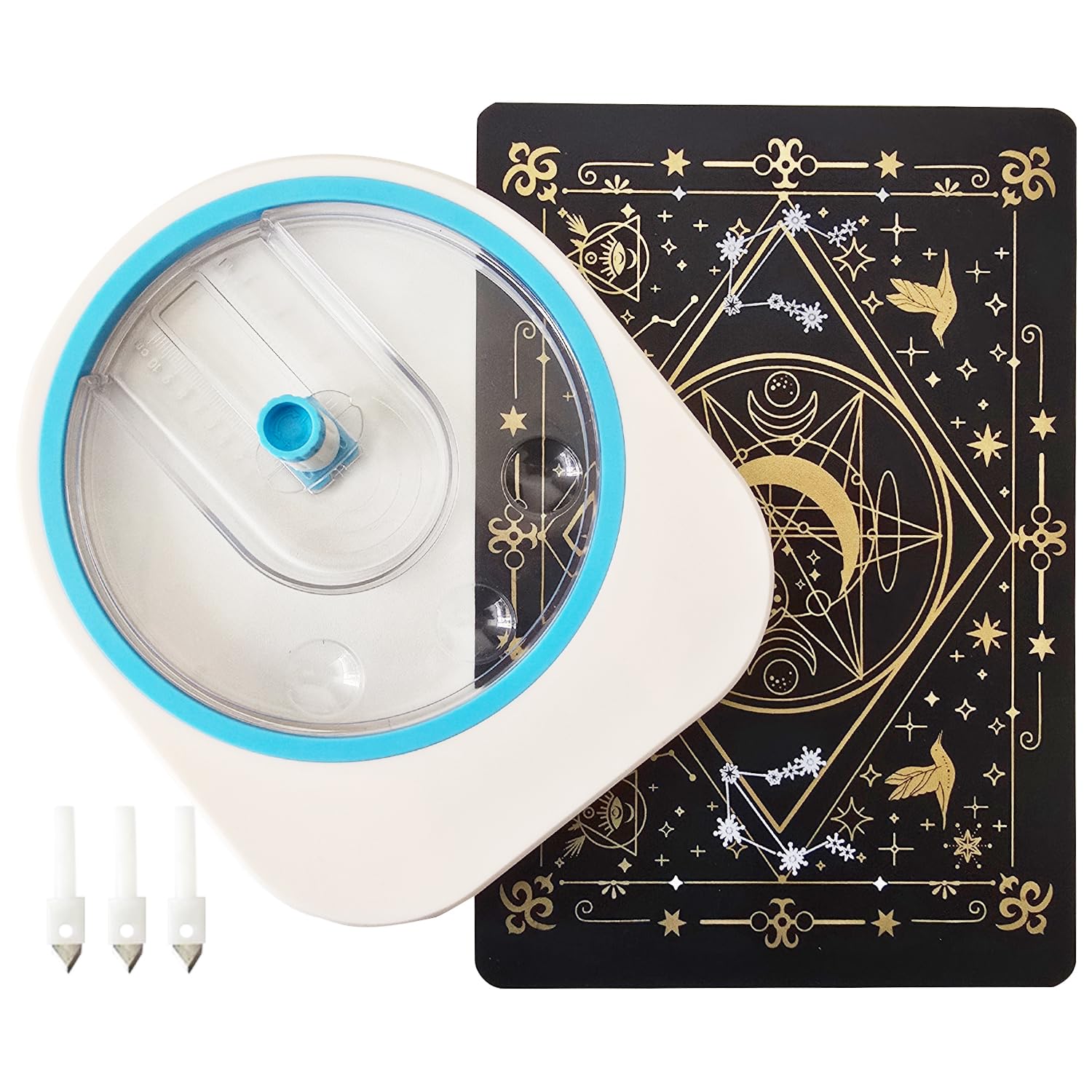 Adjustable Circle Cutter for Paper Crafts, 1''-4'' Cutting Diameter, Heavy-Duty Circular Cutting Tool for Cardboard, Scrapbooking & DIY Projects