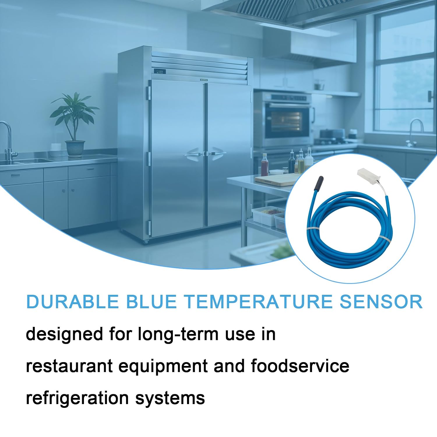 Temperature Sensor 334-60406-02 Compatible with Traulsen G100 G200 G310XX