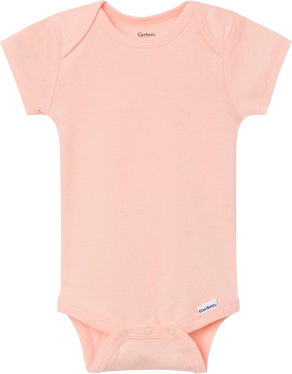 Gerber Baby 8-pack Solid Short Sleeve Onesies Bodysuits