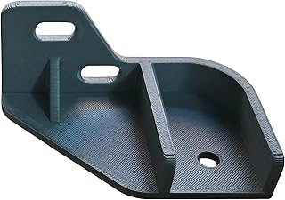 for Whirlpool Ice Maker Bracket Replacement for WRF560SEHZ00 Refrigerator - Exact Match to Original Equipment(Black)