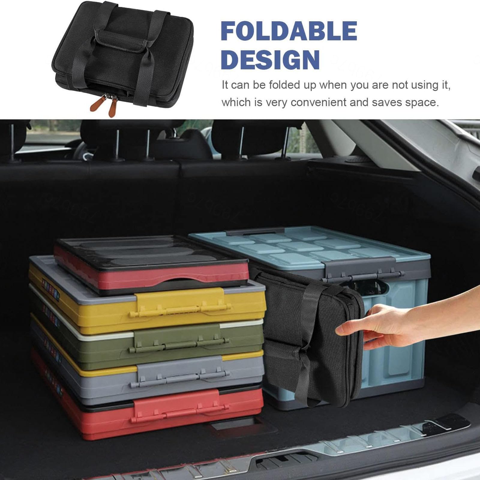 Bolsa Térmica Aislamiento 24 Latas, Bolsa Térmica Plegable Grande 20 L para Picnics, Almuerzos, Campamentos, Barbacoas, Golf - Bolsa Congelador a Prueba de Fugas Correa Hombro Adultos