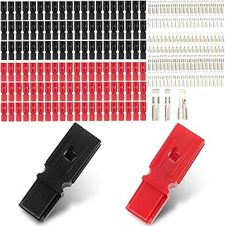 BOXOB 240 Pcs 15/30/45A Power Pole Connectors Assortment Kit, Waterproof Quick Disconnect Powerpole Connectors Electrical Connector Assortment Quick Disconnect Modular Battery Terminal
