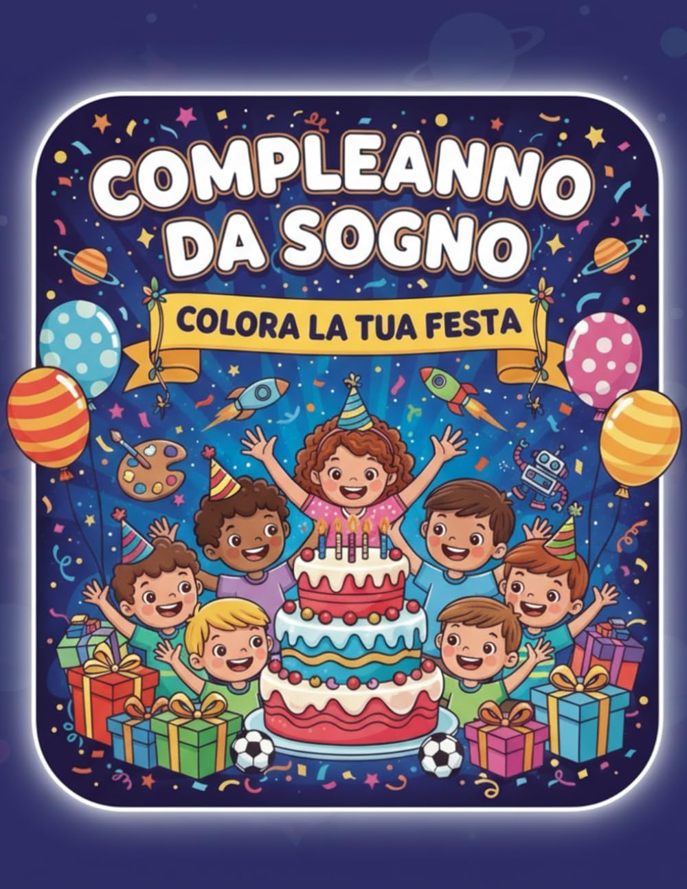 COMPLEANNO DA SOGNO: Colora la tua Festa: Un’avventura colorata piena di divertimento, idee e fantasia, perfetta per festeggiare il tuo giorno speciale!