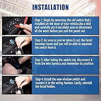 Vista 6 de Interruptor de ventana Master Power de repuesto para Dodge Journey 2011-2016