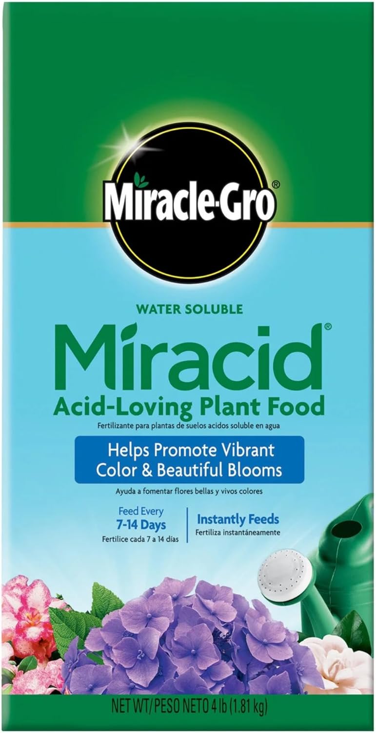 Miracle Gro Garden Pro Water Soluble Miracid Plant Food 30-10-10 4 Lb.