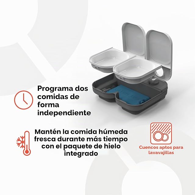 Foto 5 de 8 de Cat Mate- Comedero automático para 2 Comidas (0,825 kg)