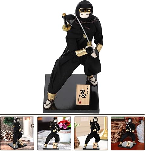 Miniatura 7 de Toyvian Decoración para el hogar, decoración del hogar, figuras de acción Samurái, figura japonesa, muñecas japonesas de sushi, restaurante, adorno