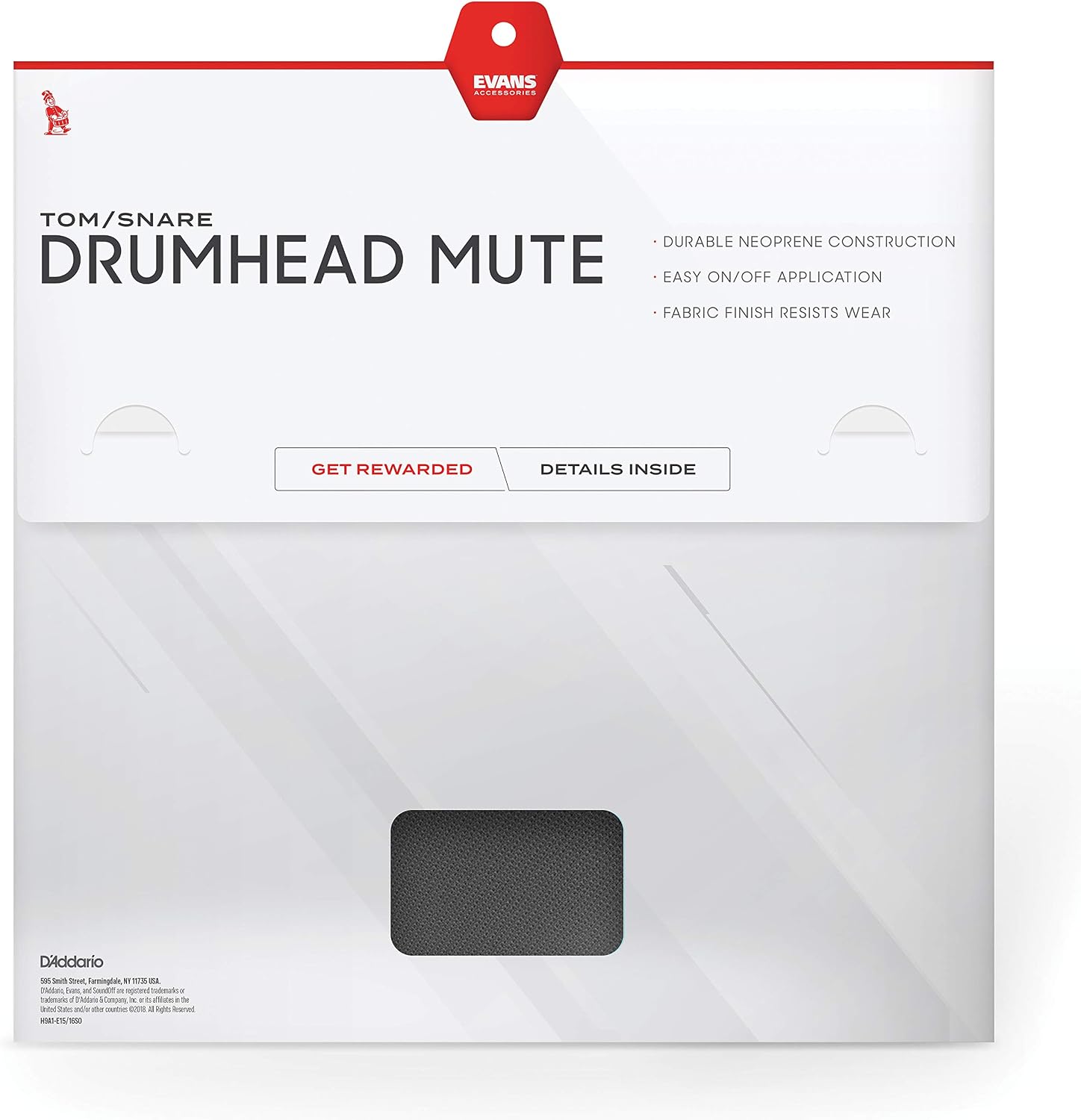 Evans SoundOff Tom/Snare Mute 16 Inch image 3