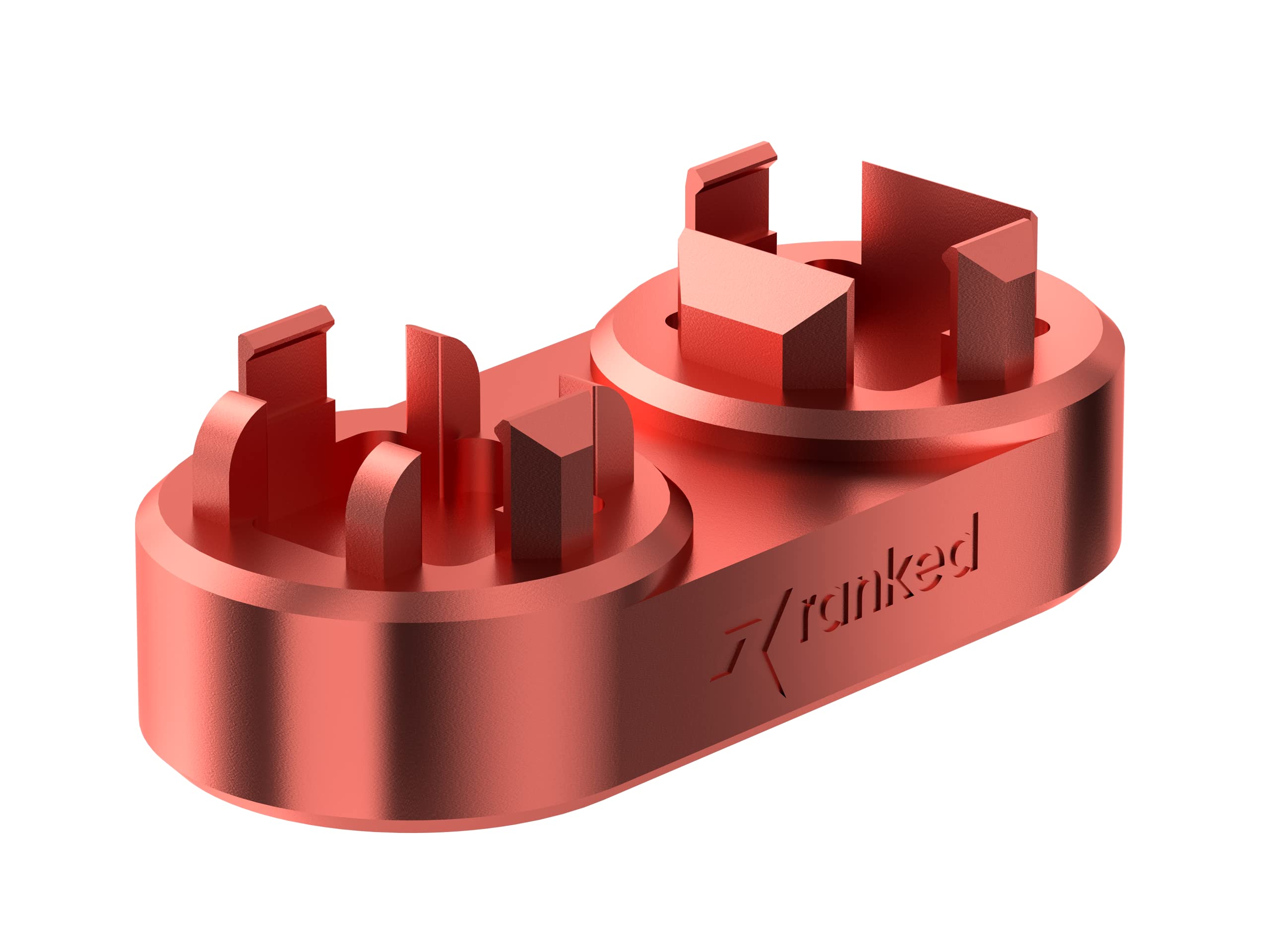 Ranked Premium Switch Opener for DIY Custom Mechanical Keyboard | CNC Machined Aluminium (Poinciana Red)