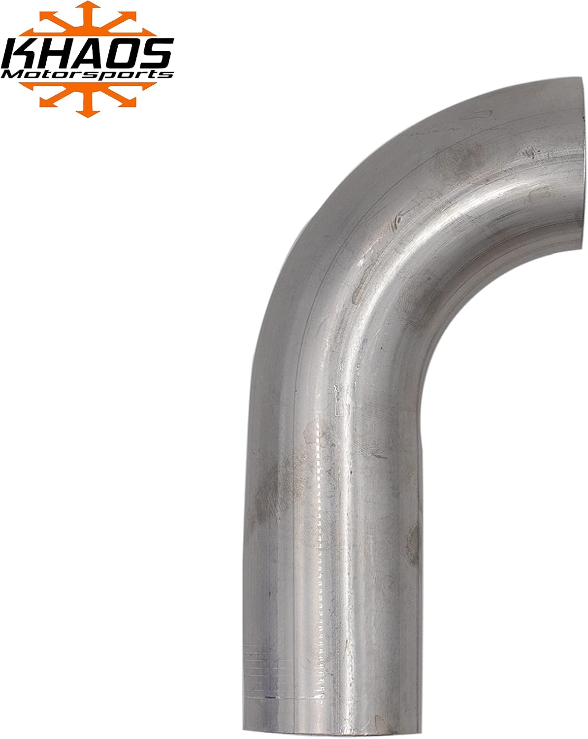 1.75" OD Short 90 Degree Mandrel Bend Exhaust Heater Elbow 304 Stainless Steel USA Khaos Motorsports 2 Pack
