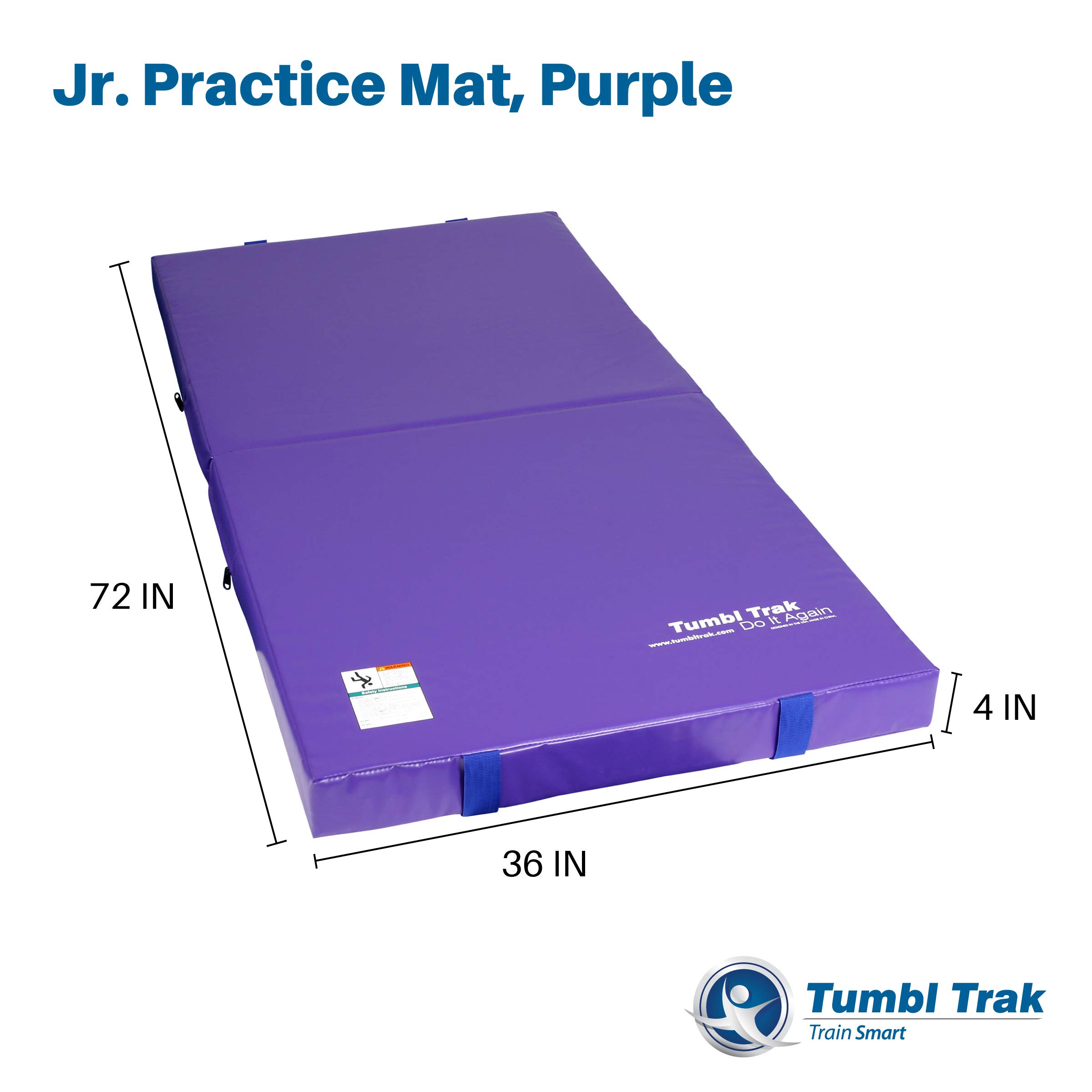 Tumbl Trak Junior Practice Mat Gymnastics Crash Pad